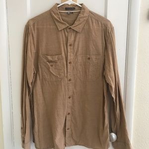 Men's Linen Button Down Shirt